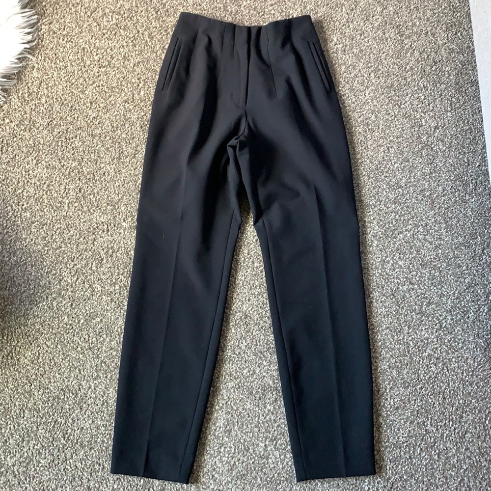 High waisted dress pants, ankle, supersoft stretch
